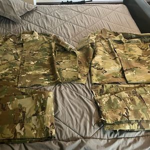 Two Complete army combat uniform.